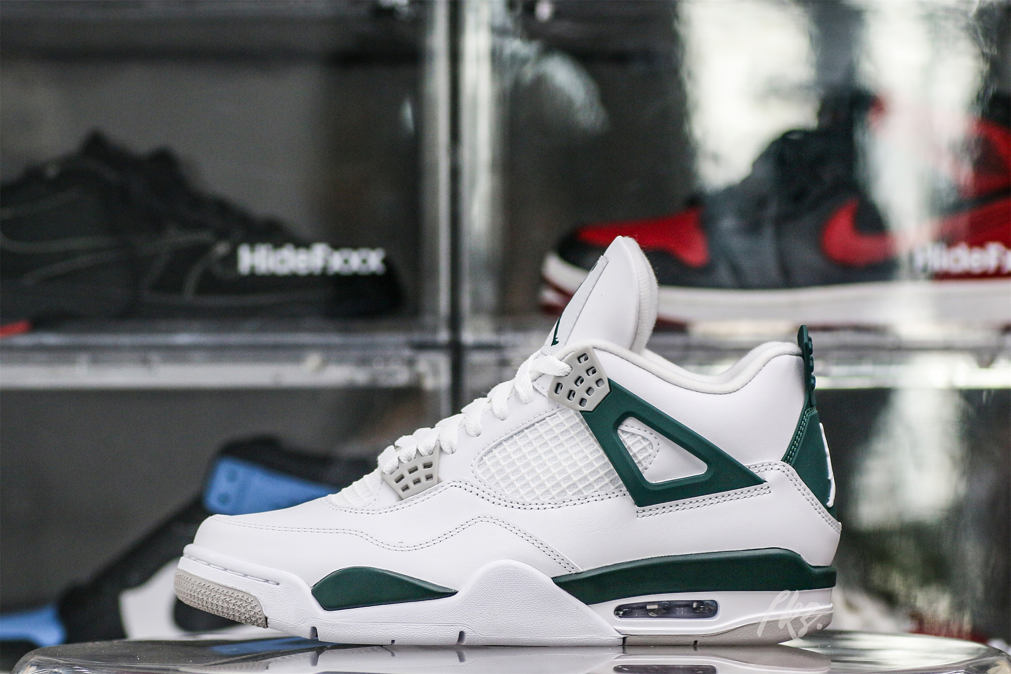 Air Jordan 4 White Oxidized Green Neutral Grey 2024