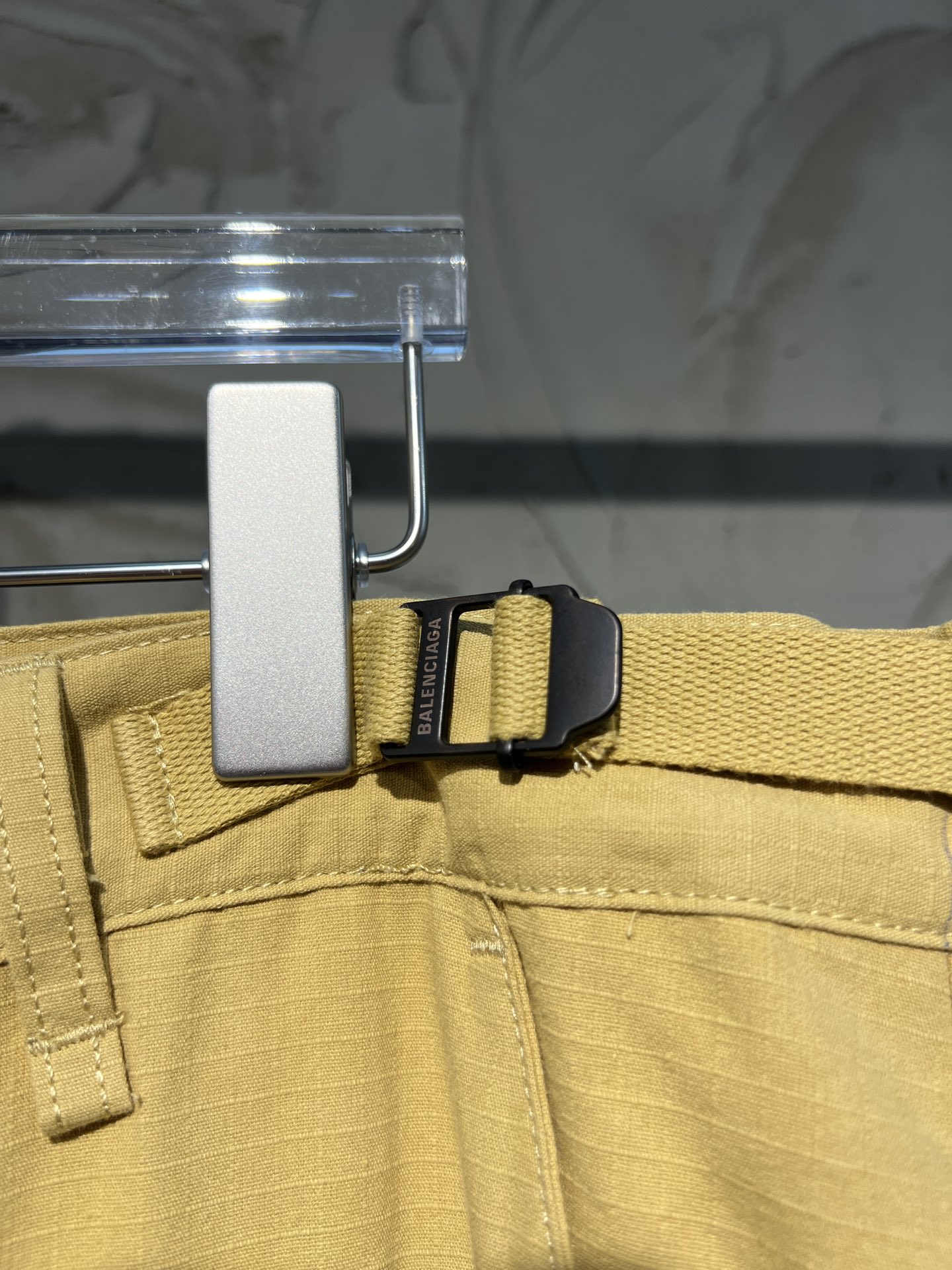 Balancig@ Men’s Blue Patched Cotton Cargo Pants