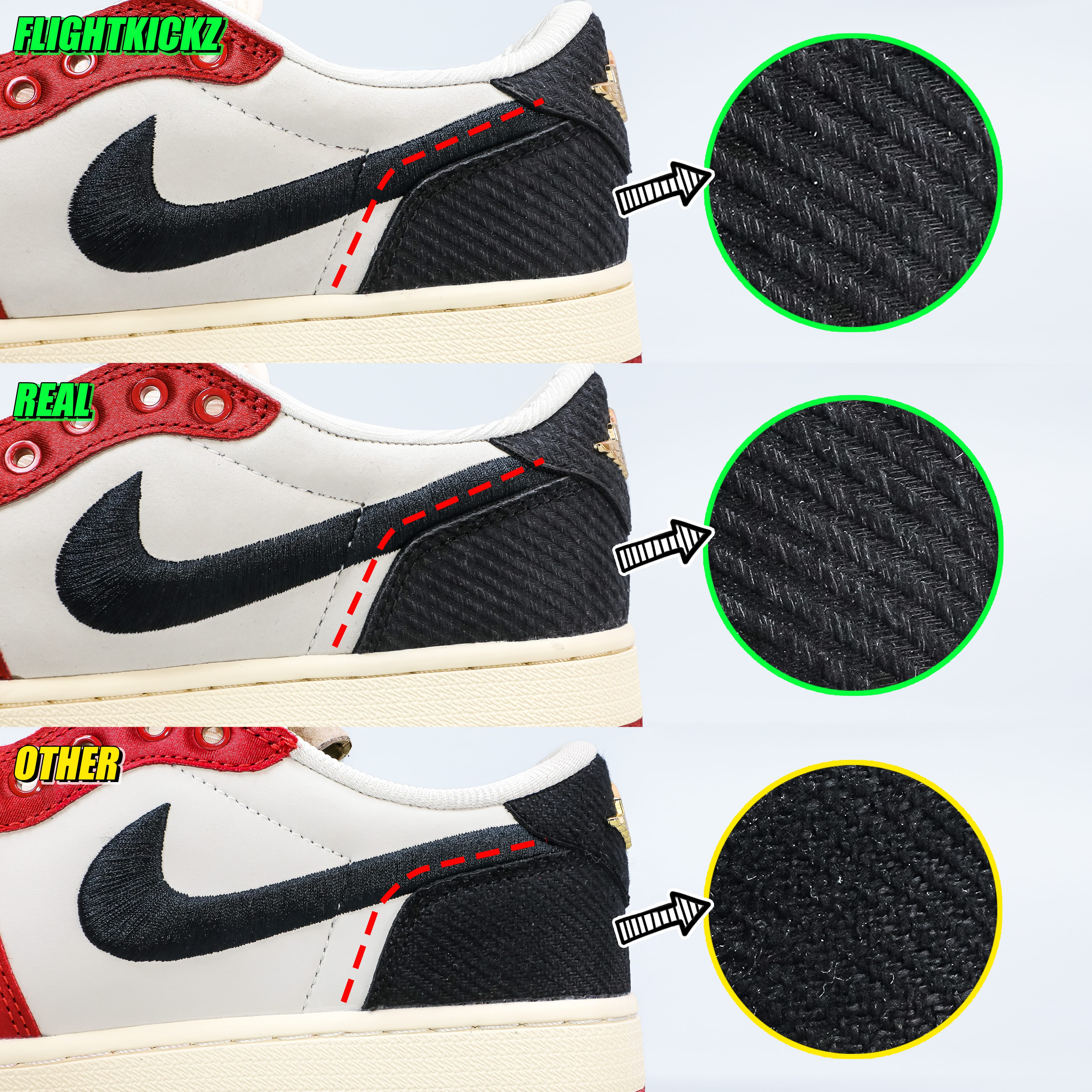 Trophy Room X Air Jordan 1 Retro Low OG SP Away 2024（LN5 A1 Batch）