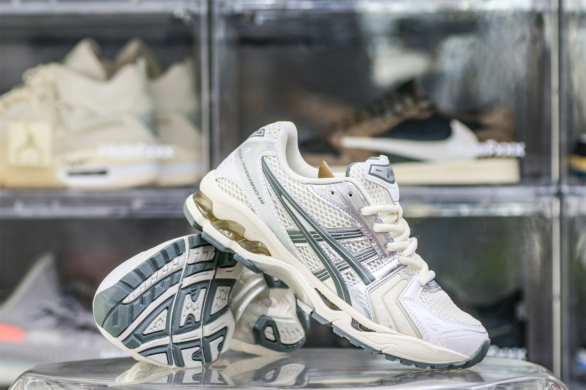 Gel Kayano 14 Birch Dark Pewter 2024