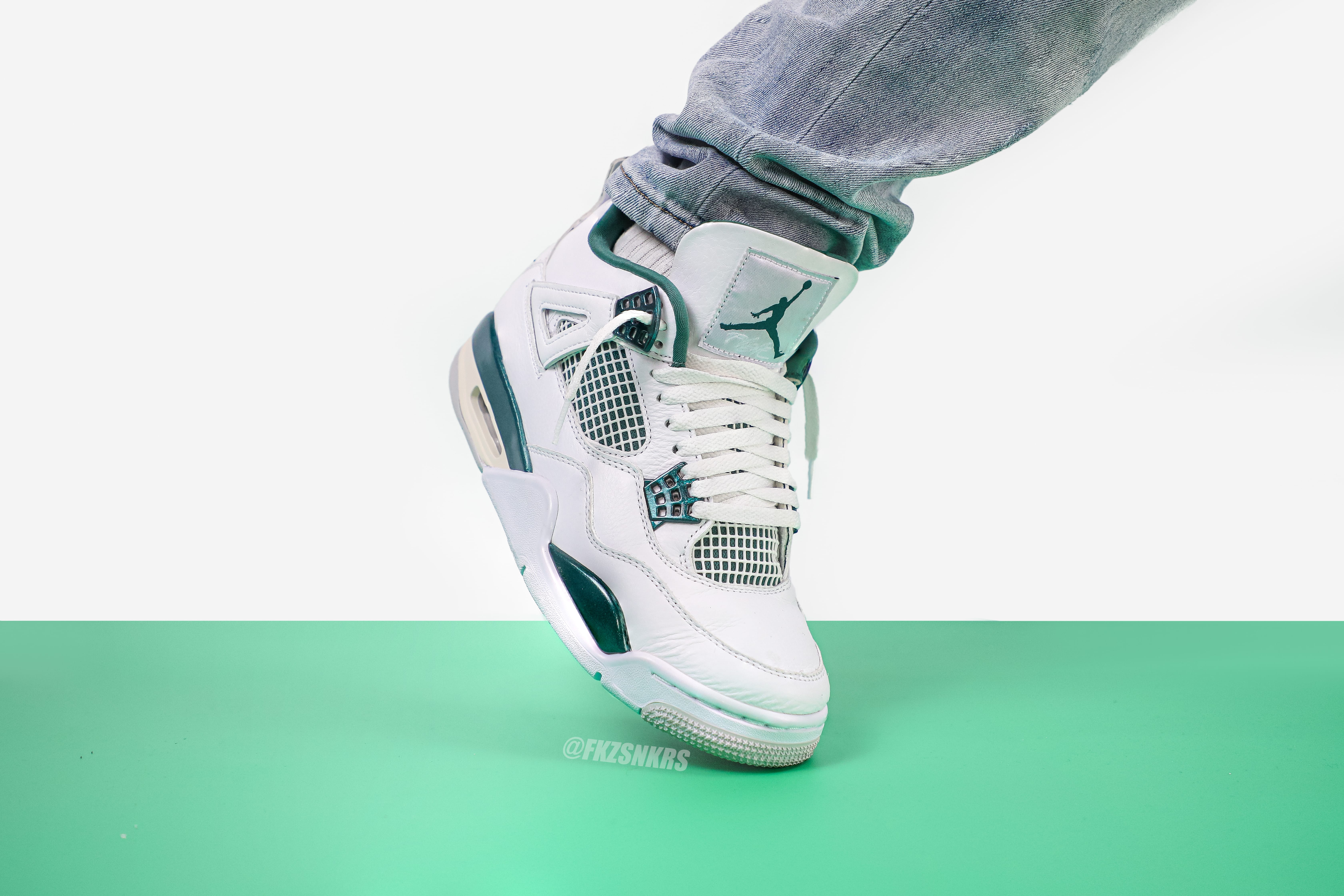 Air Jordan 4 Retro “Oxidized Green” 2024 (Ln5 A1 Batch)