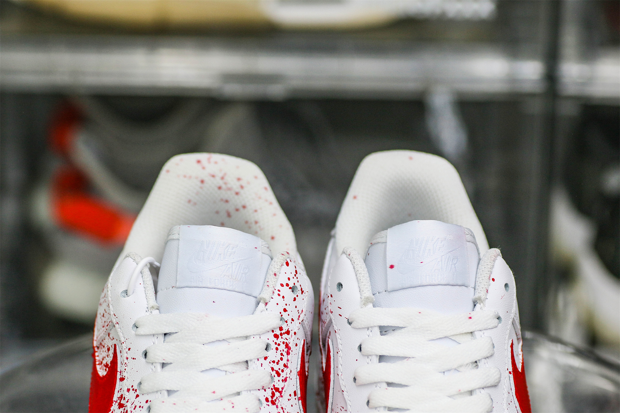 Air Force 1 Low Custom Blood Splatter