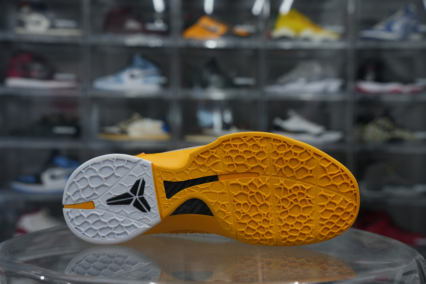 Off White x Nike Zoom Kobe 6 Yellow Custom(A1 Batch)