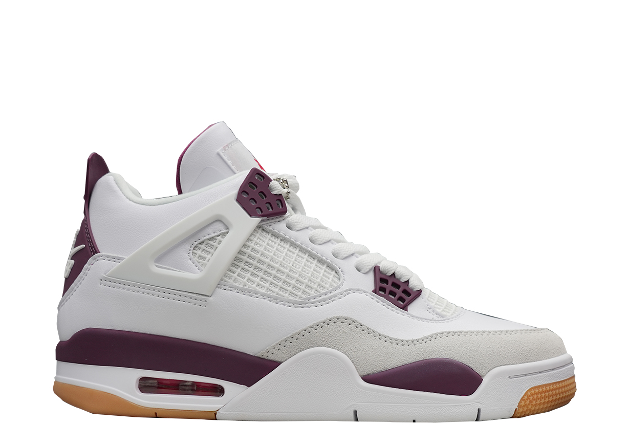 Air Jordan 4 Retro SP X Nike SB Bordeaux Red