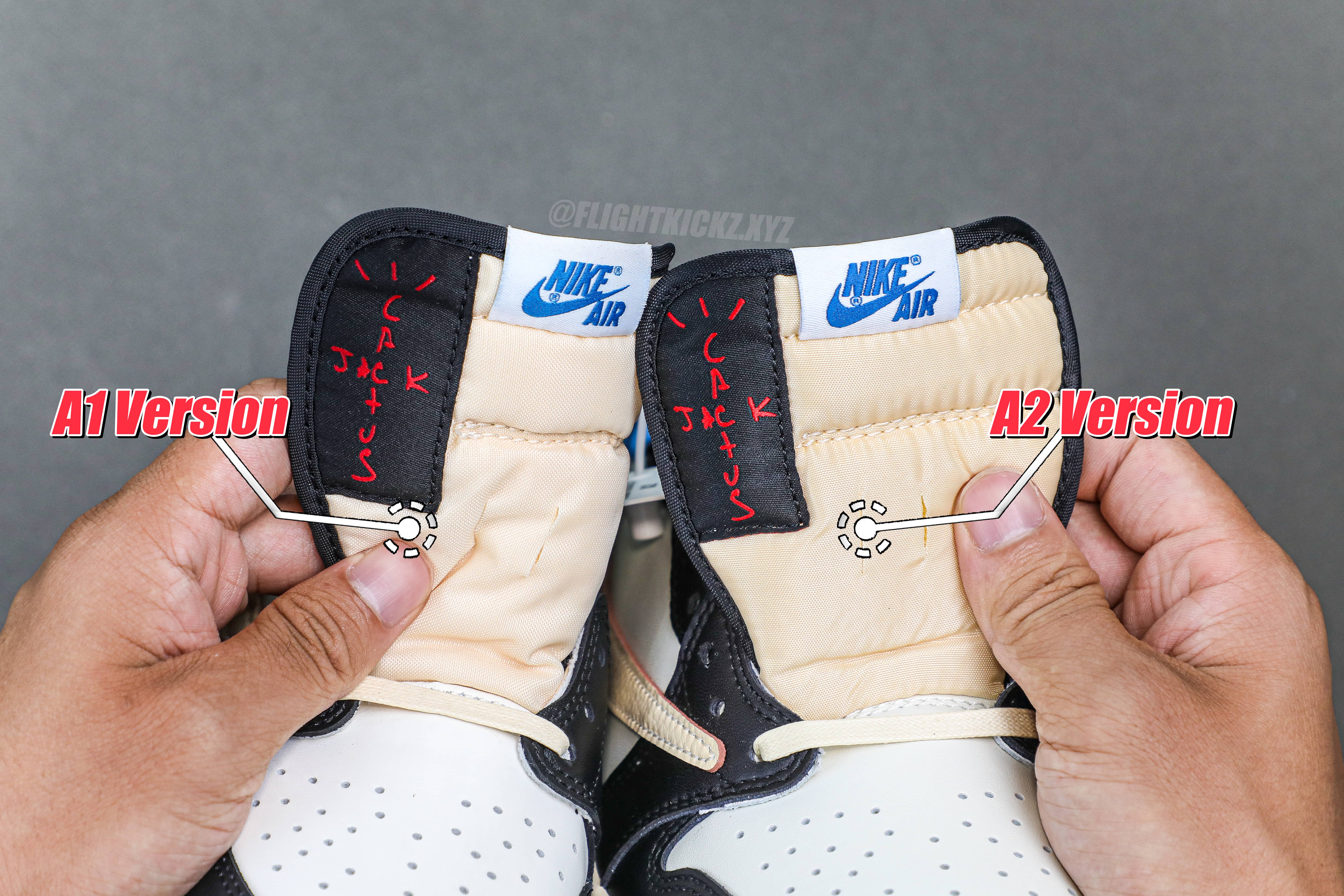 Fragment x Travis Scott x Air Jordan 1 Low(A2 Batch)