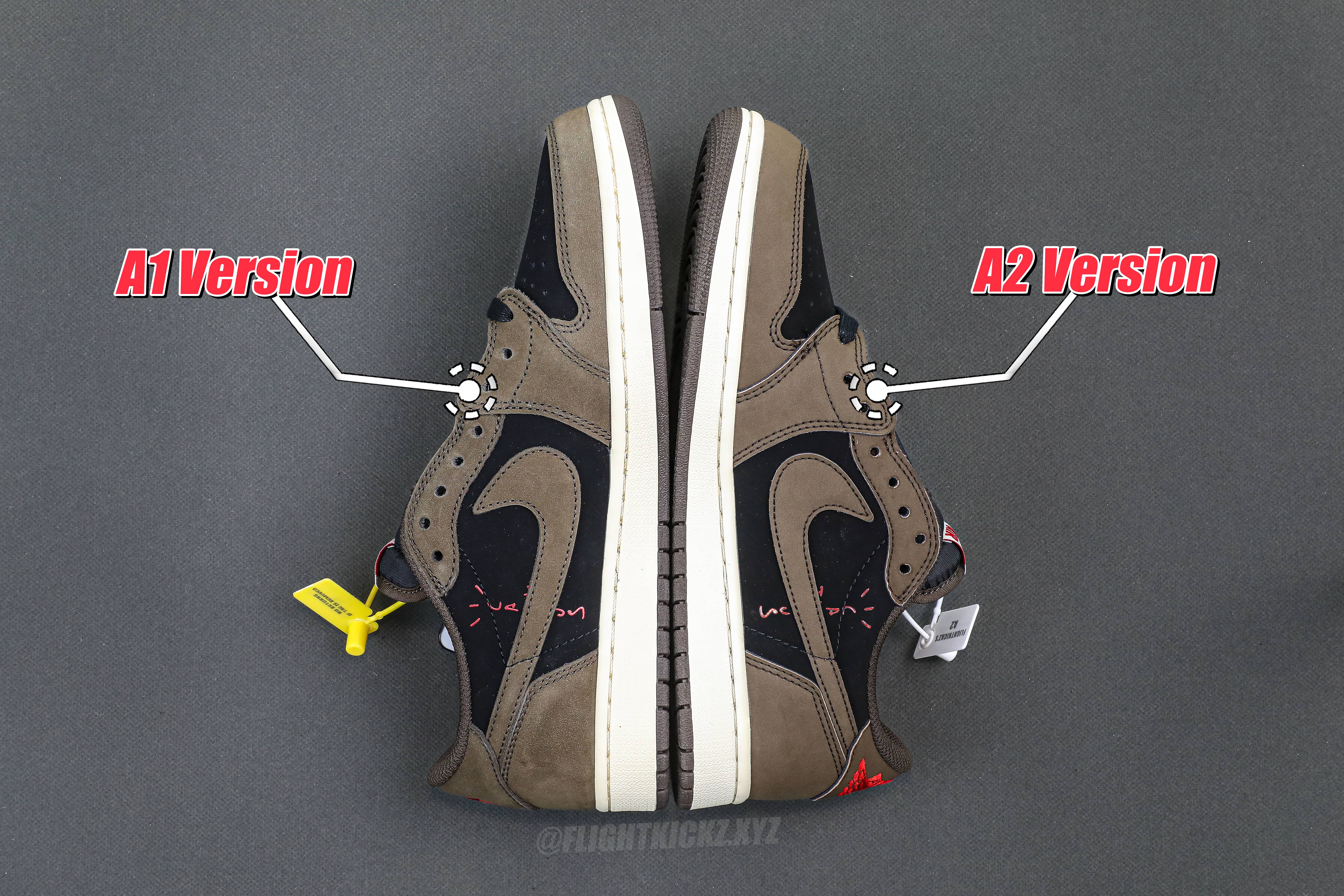 Travis Scott X Air Jordan 1 Low ‘Cactus Jack’（A2 Batch)