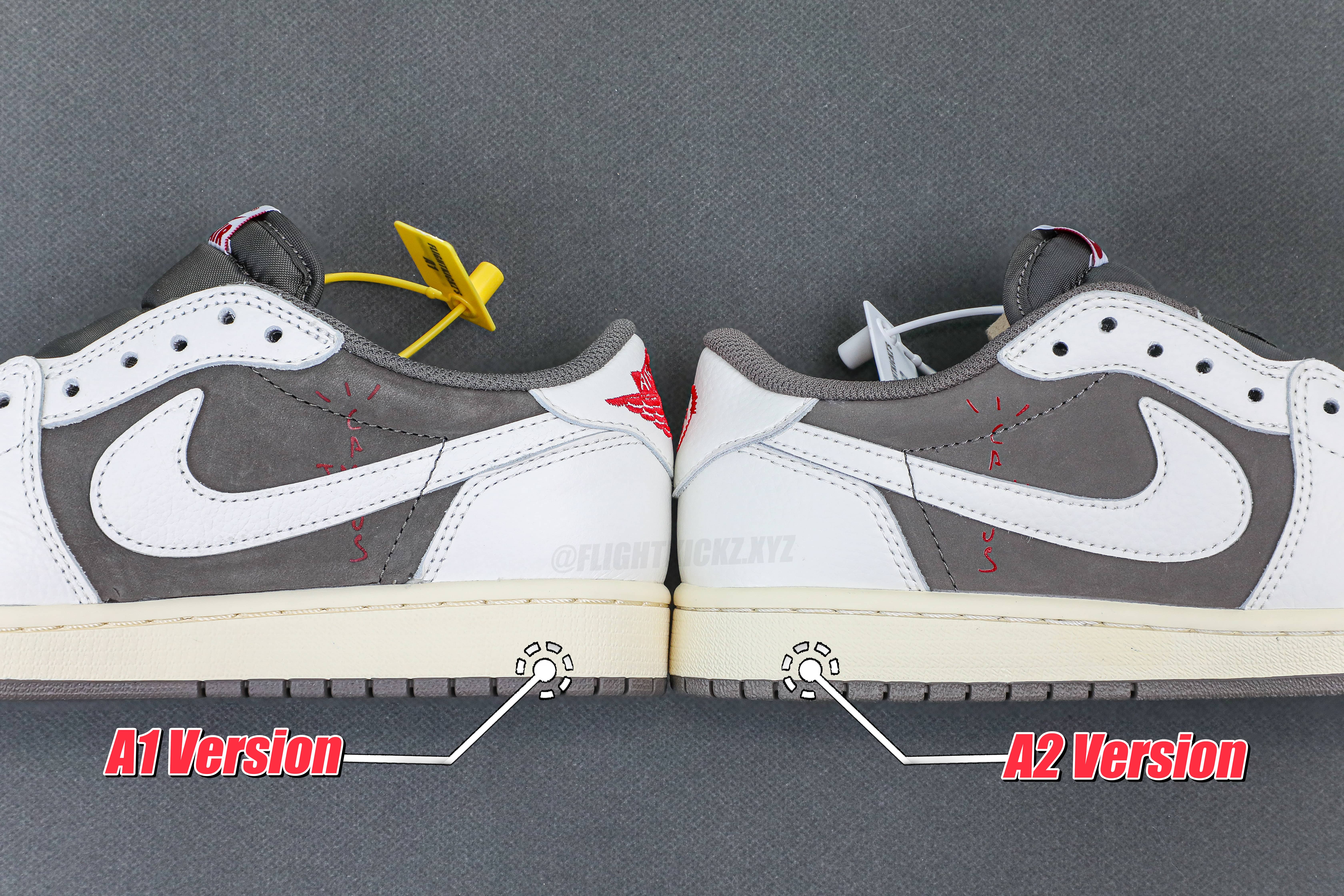 Travis Scott x Air Jordan 1 Low OG Reverse Mocha（A2 Batch)