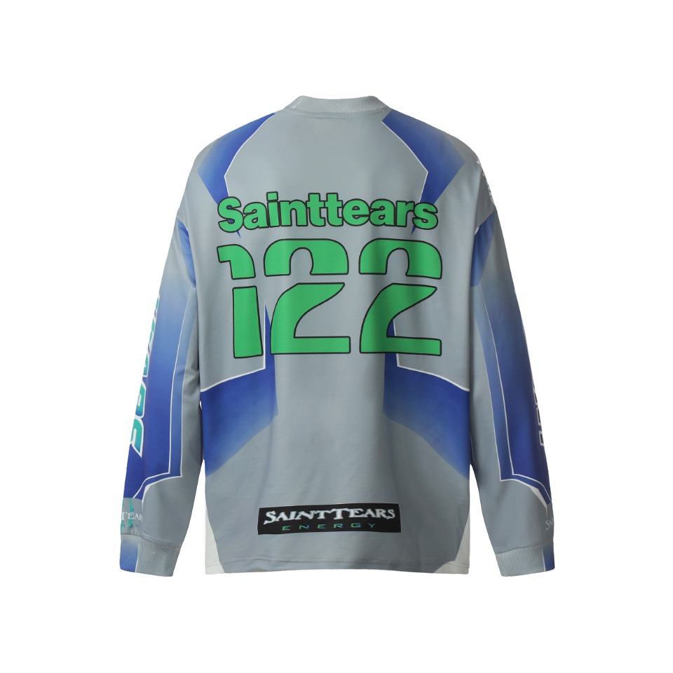 Saint Mich@el Tears Full Print 122 Long Sleeve