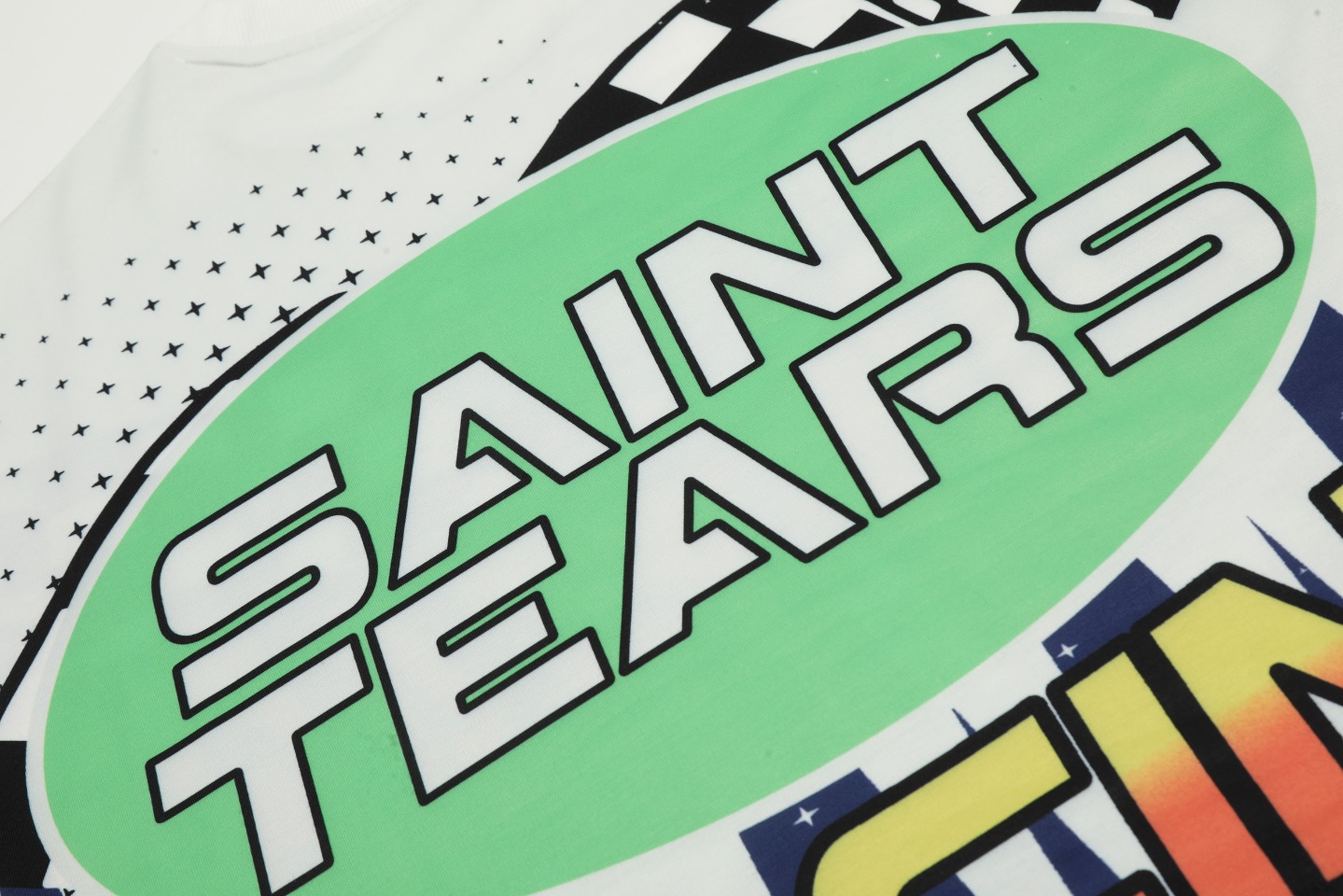 Saint Mich@el Tears Full Print 1998 Long Sleeve