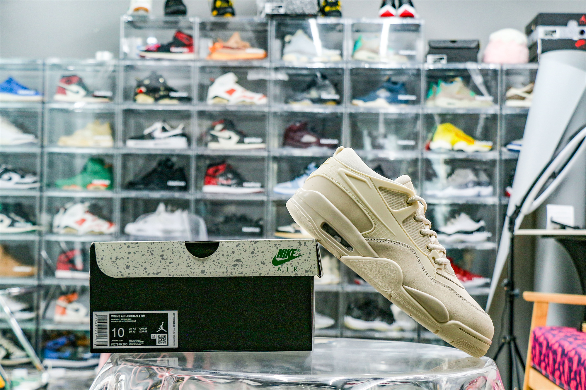 Jordan 4 RM Legend Light Brown