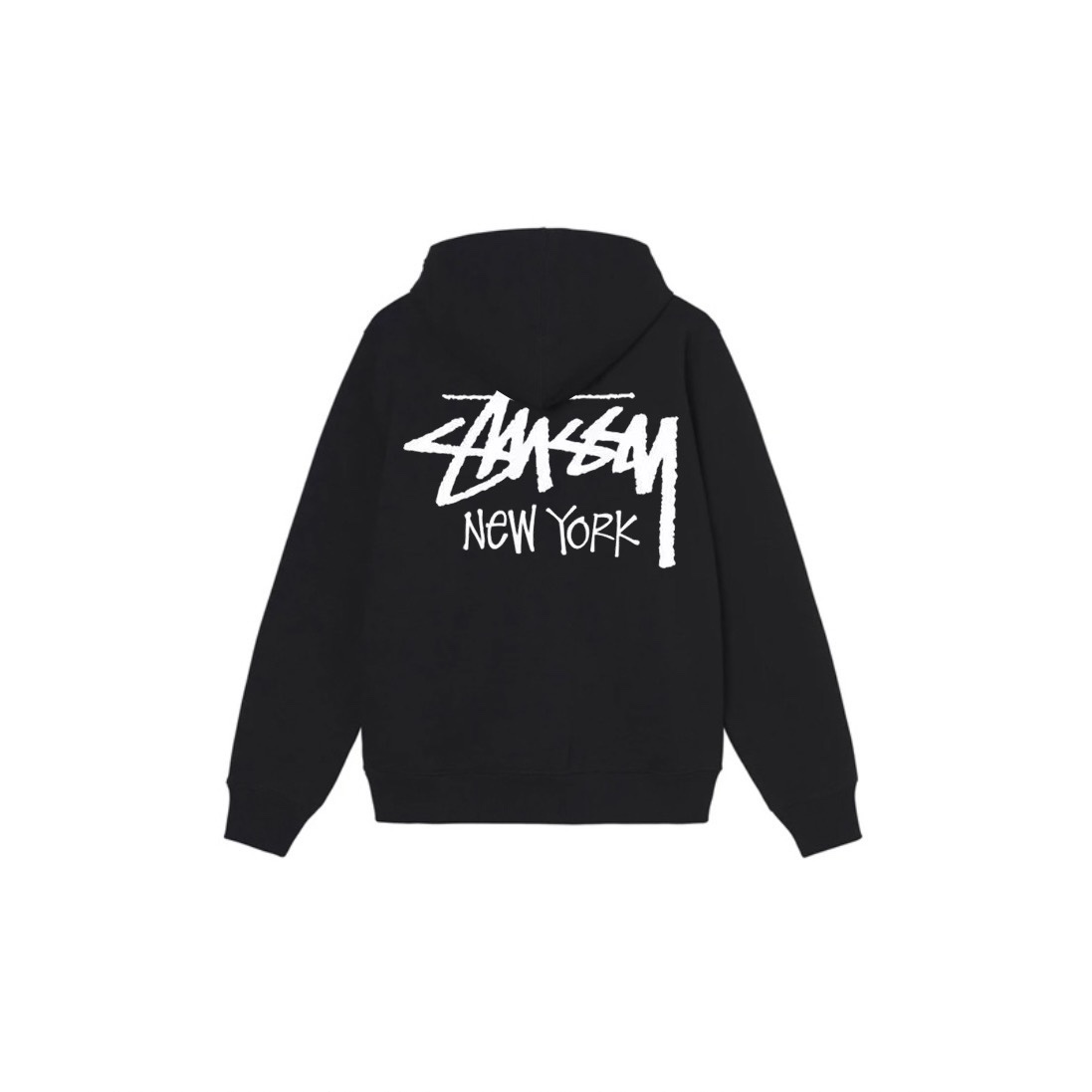 Stu$$y New York Custom Logo Graphic Printed Hoodie