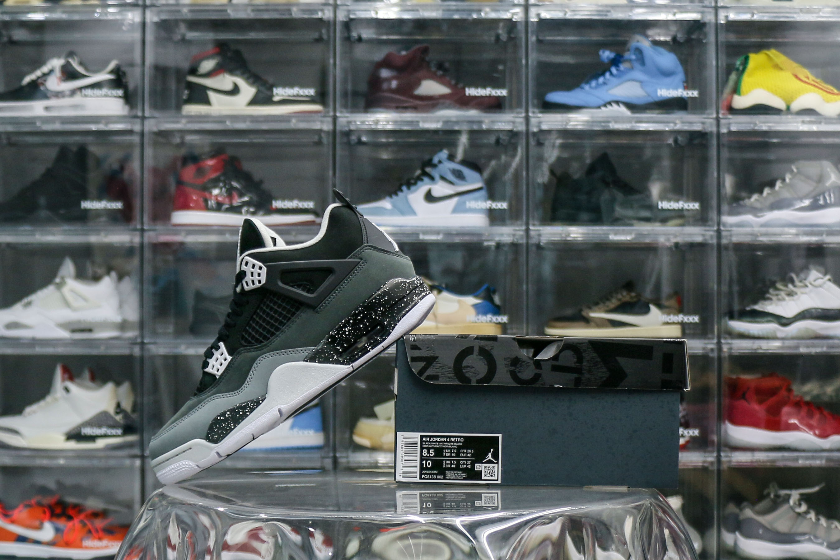 Air Jordan 4 Retro Fear Pack 2024 (Ln5 A1)