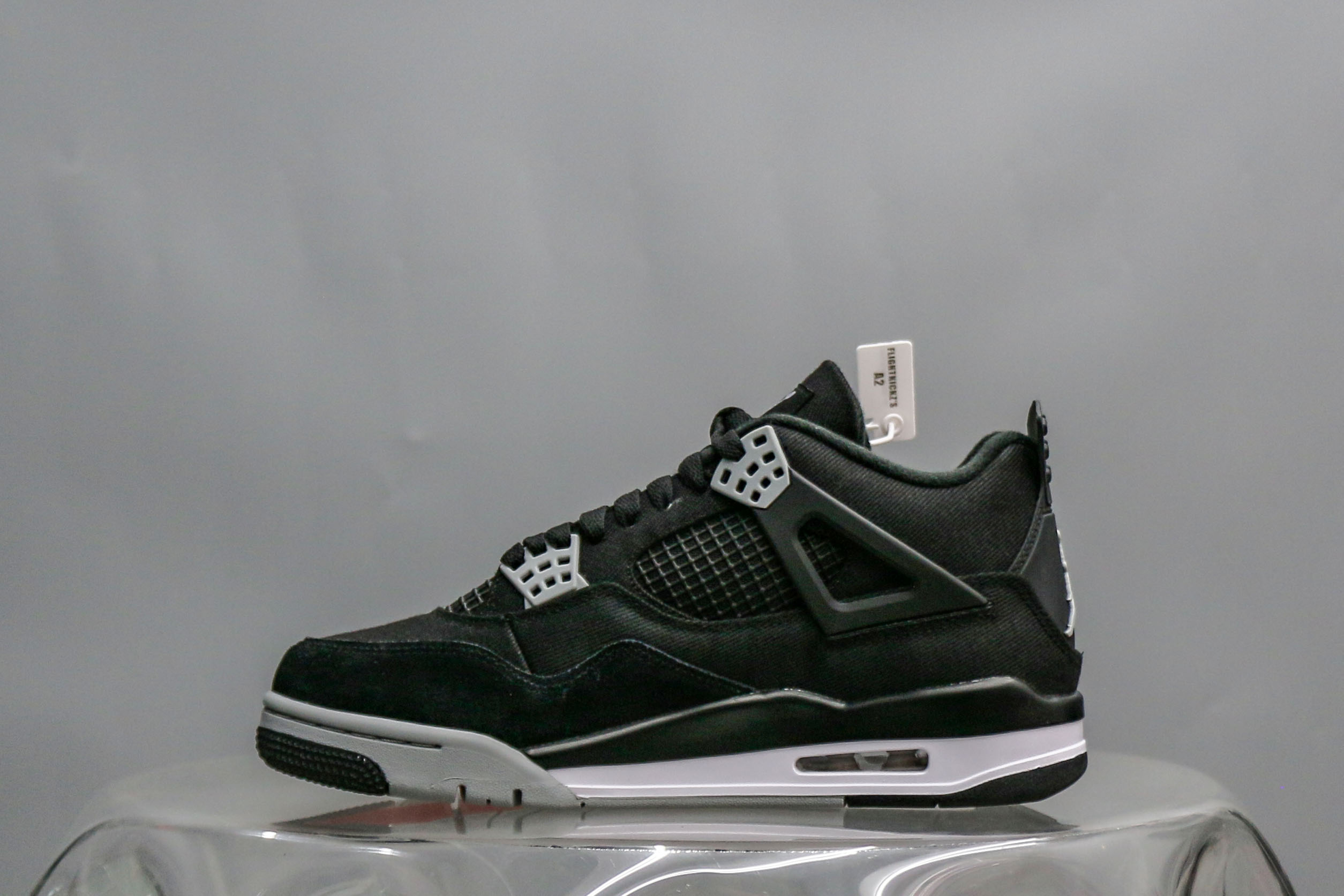 Jordan 4 Retro SE Black Canvas (A2 Batch)