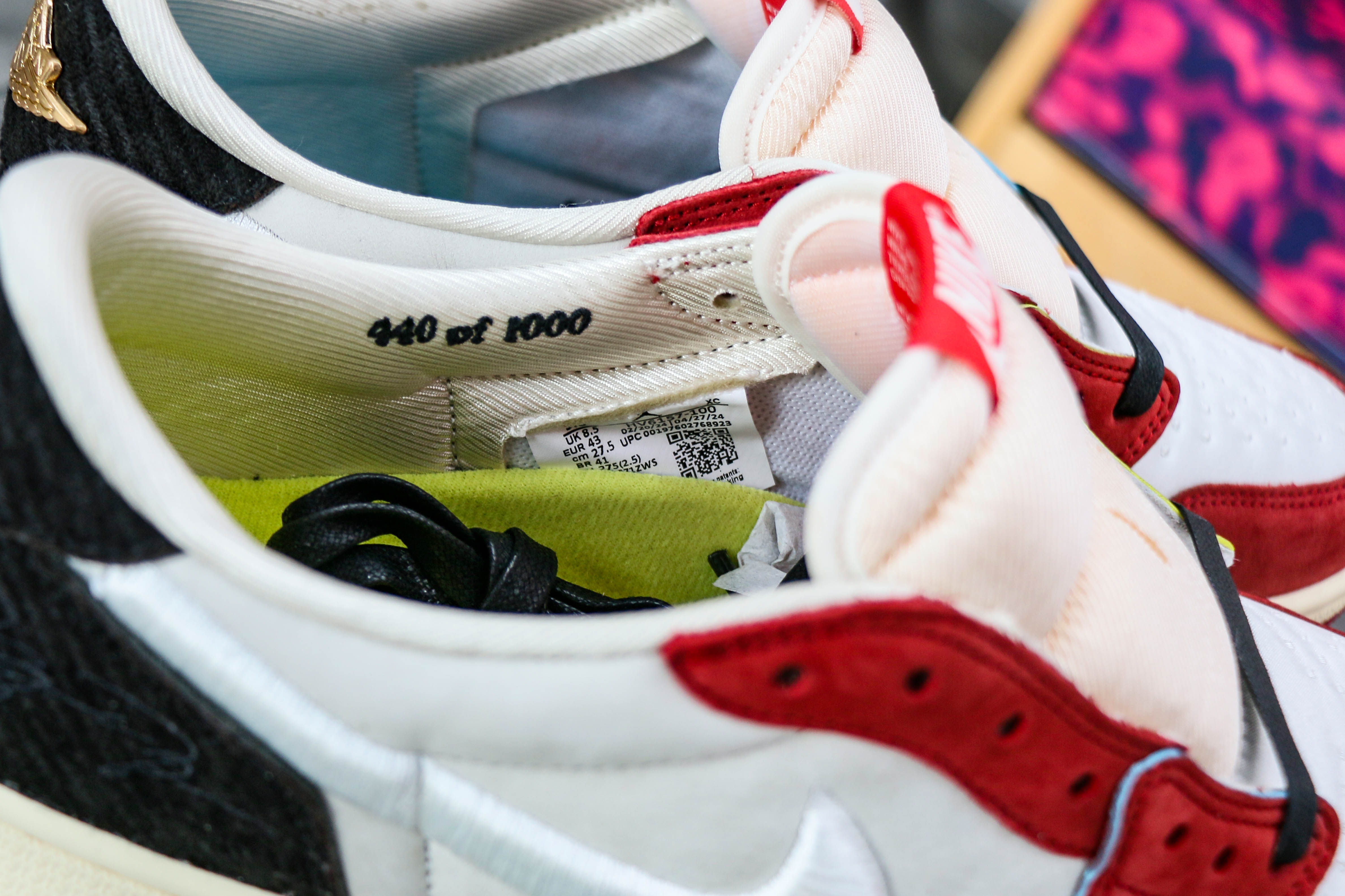 Trophy Room X Jordan 1 Retro Low OG SP ‘Home’ 2024（LN5 A1 Batch）