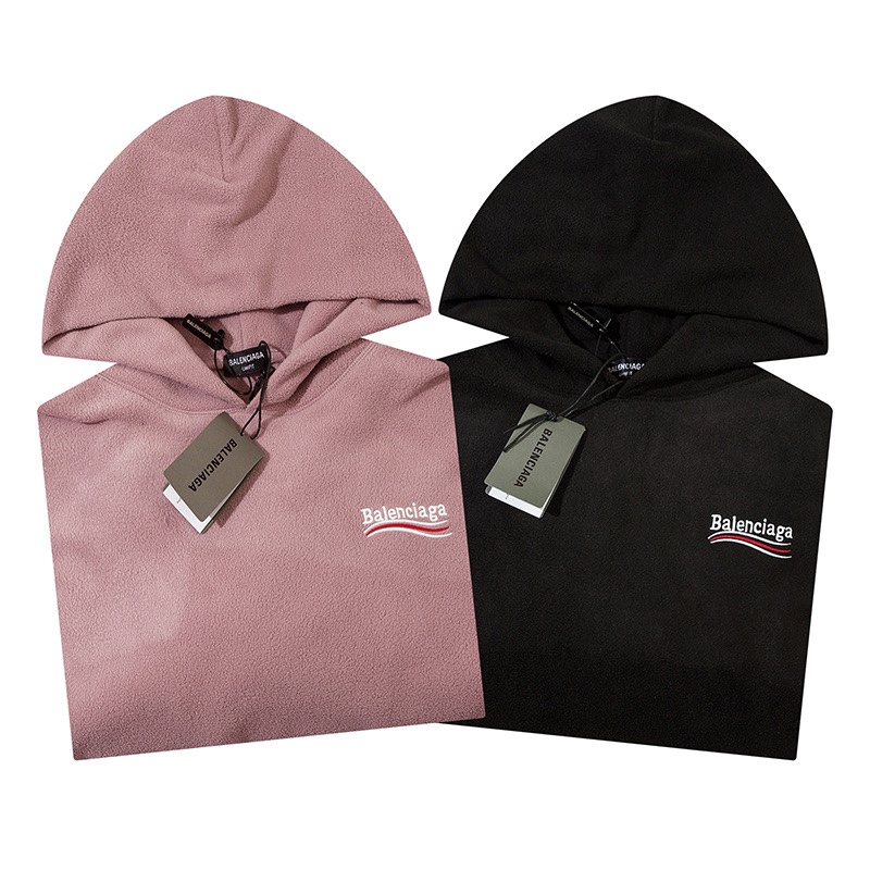 Balenciag* Fleece Hoodie