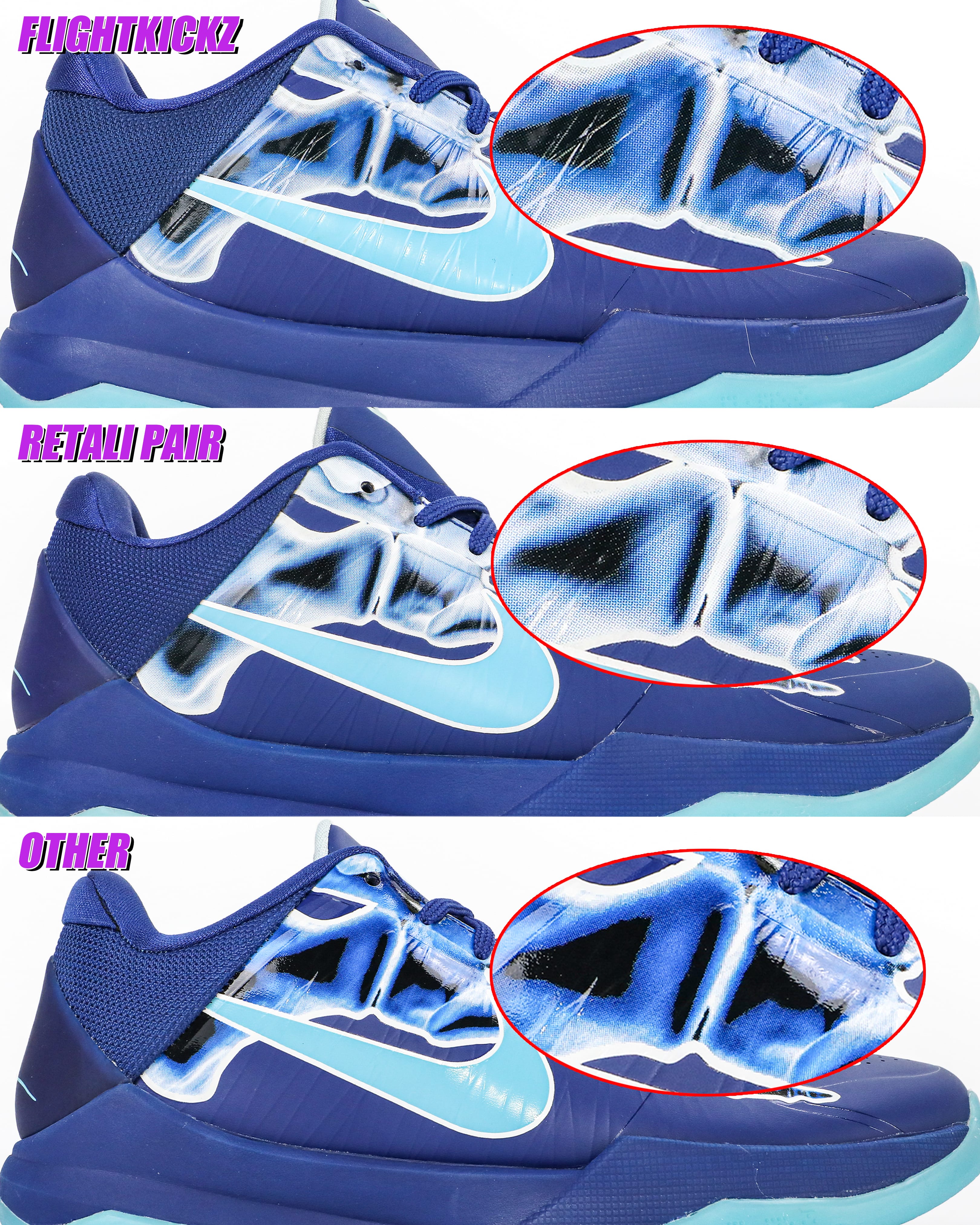 Nike Kobe 5 Protro X-Ray(A1 Batch)