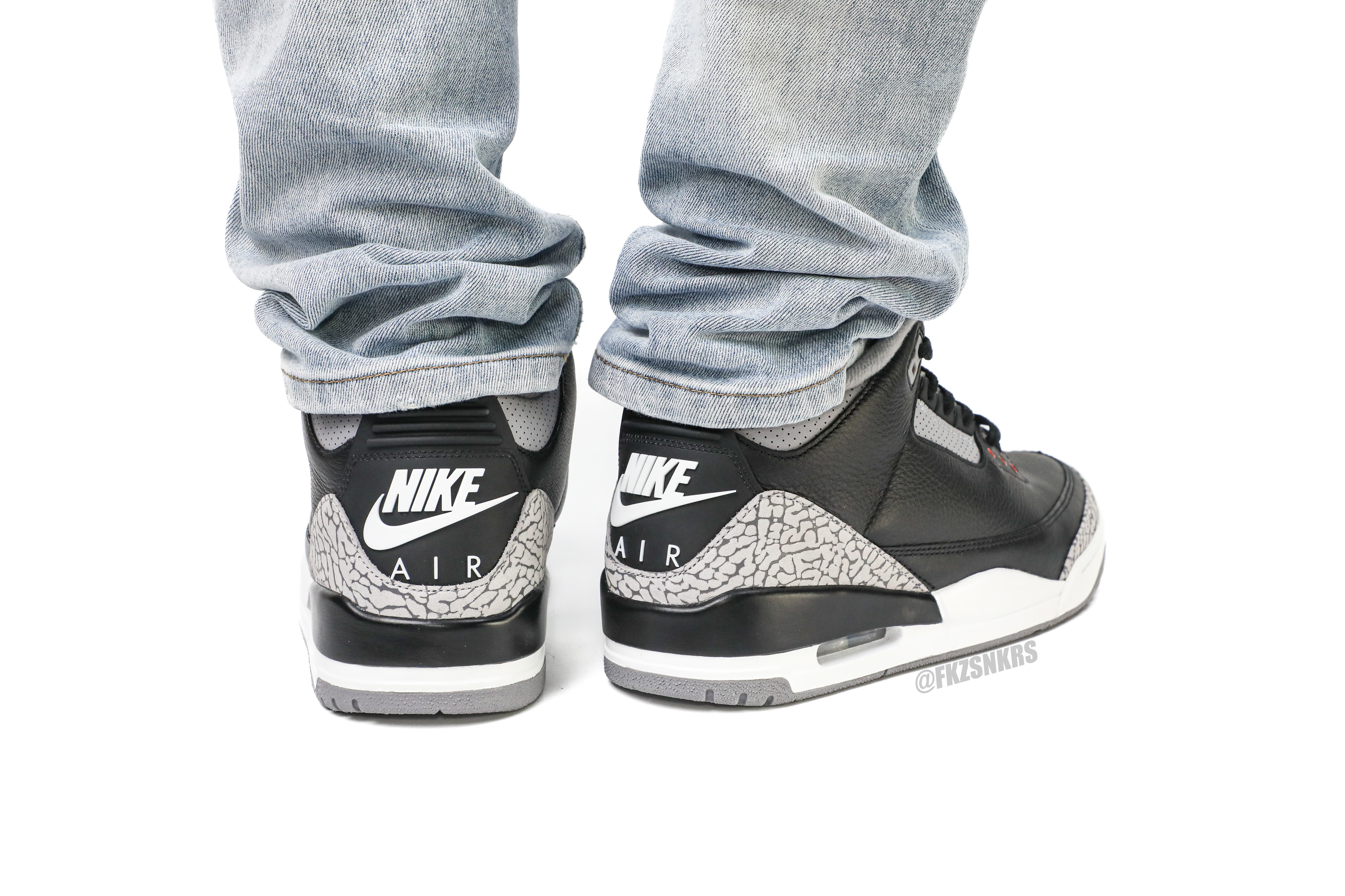 Air Jordan 3 Retro Black Cement Reimagined 2024 (Ln5 A1)