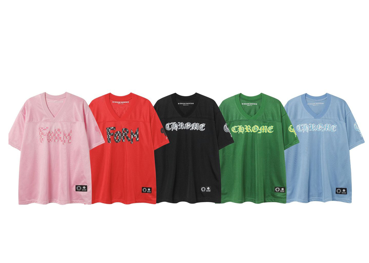 Chr0me Hearts Matty Boy Mesh Warm Up Long Sleeves Jersey