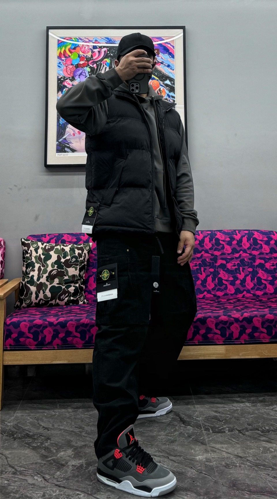 Stone Island Relaxed Fit Cargo Pants