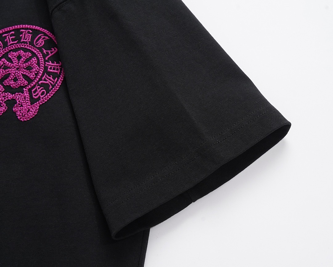 Chrome Hearts T-Shirt 2025 Appliqué heavy embroidery Tee