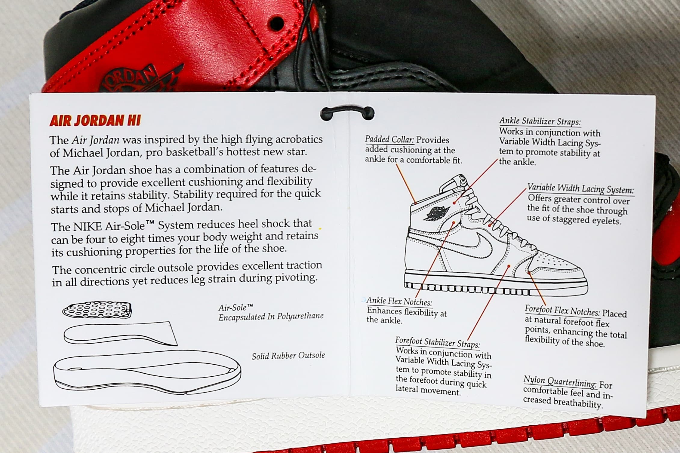 Jordan 1 Retro High 85 OG Bred Banned 2025（Ln5 A1）