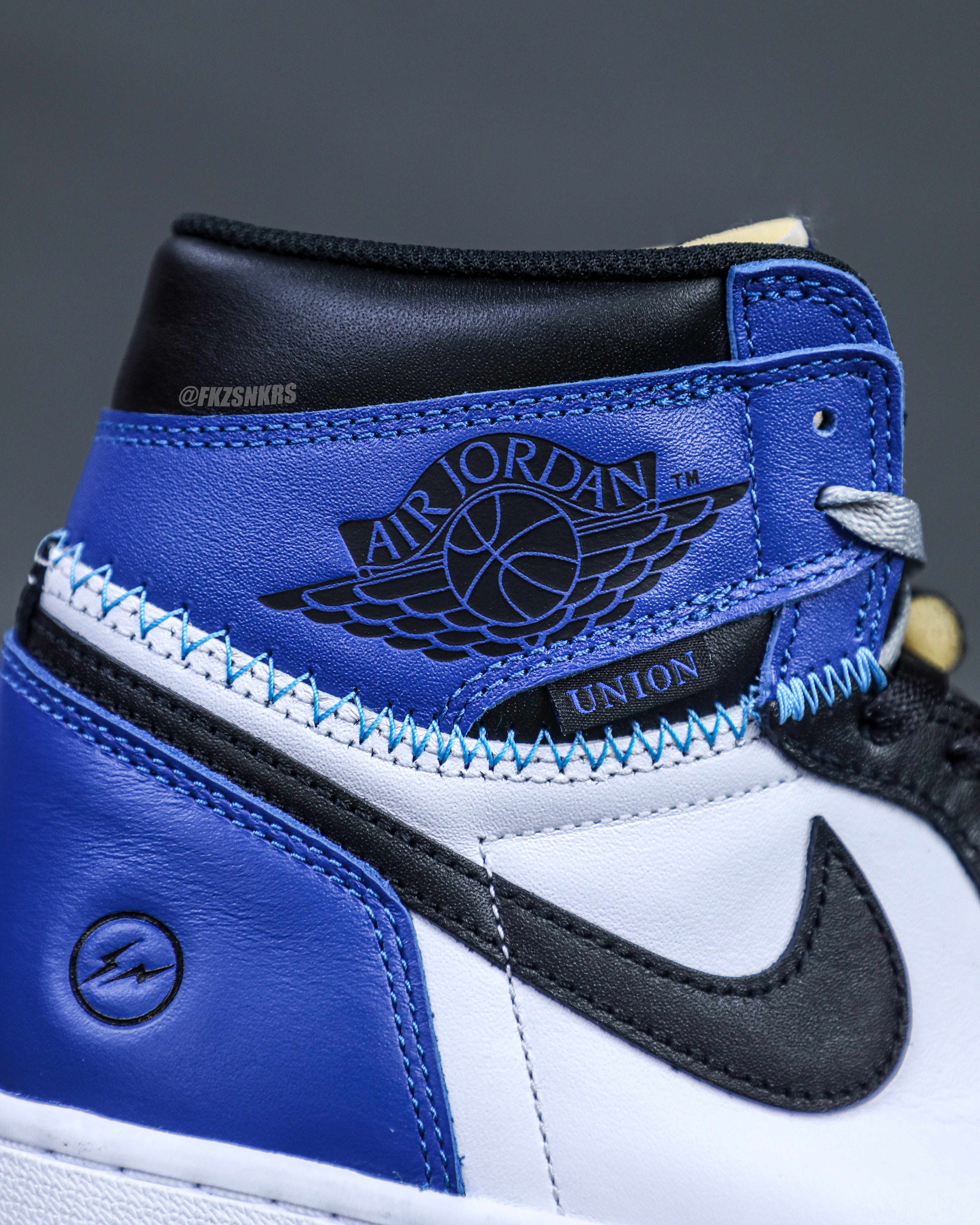 Union x Fragment x Air Jordan 1 High OG (Ln5 A1)