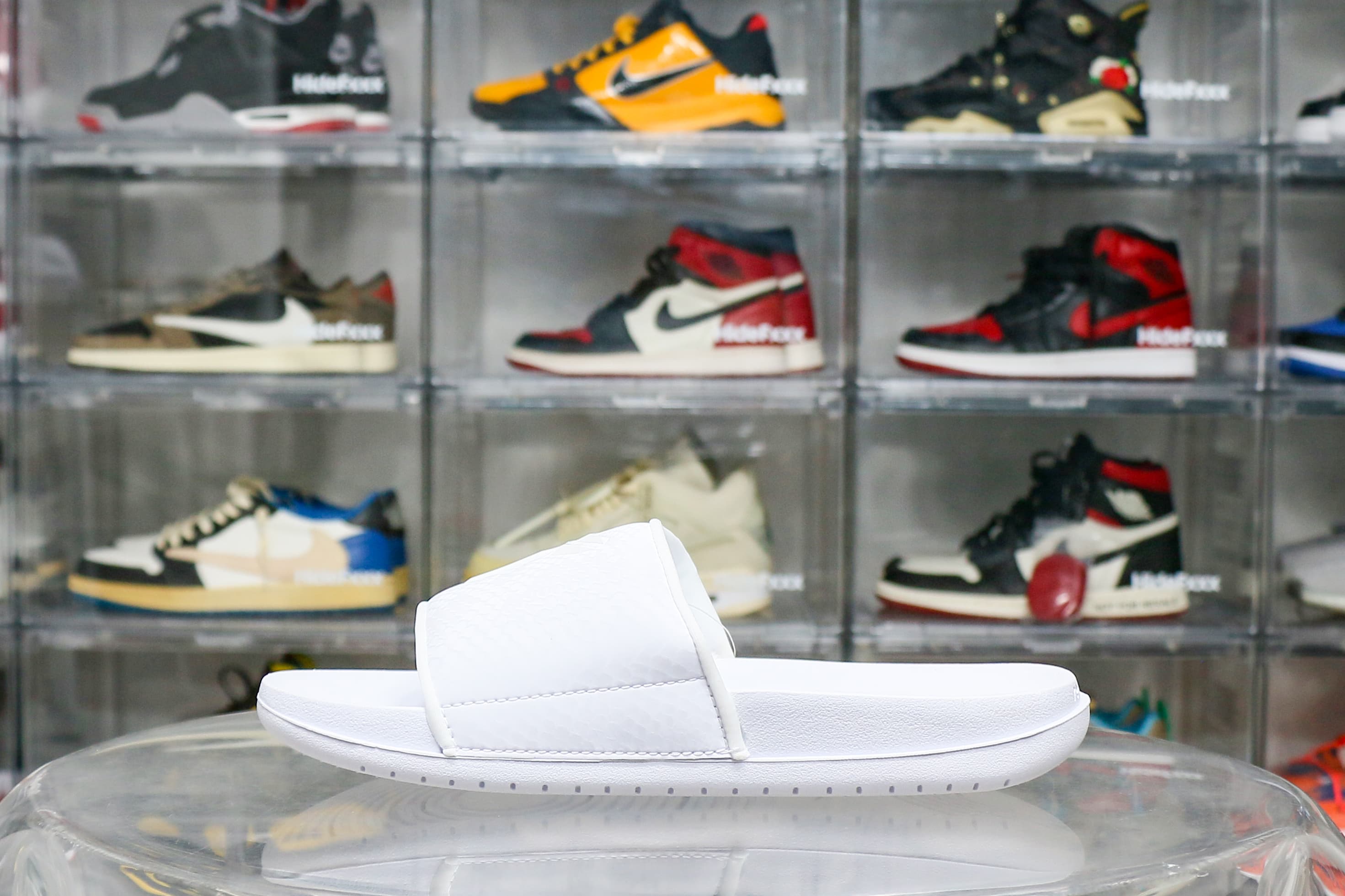 Nike Kobe Offcourt Slide Triple White(A1 Batch)