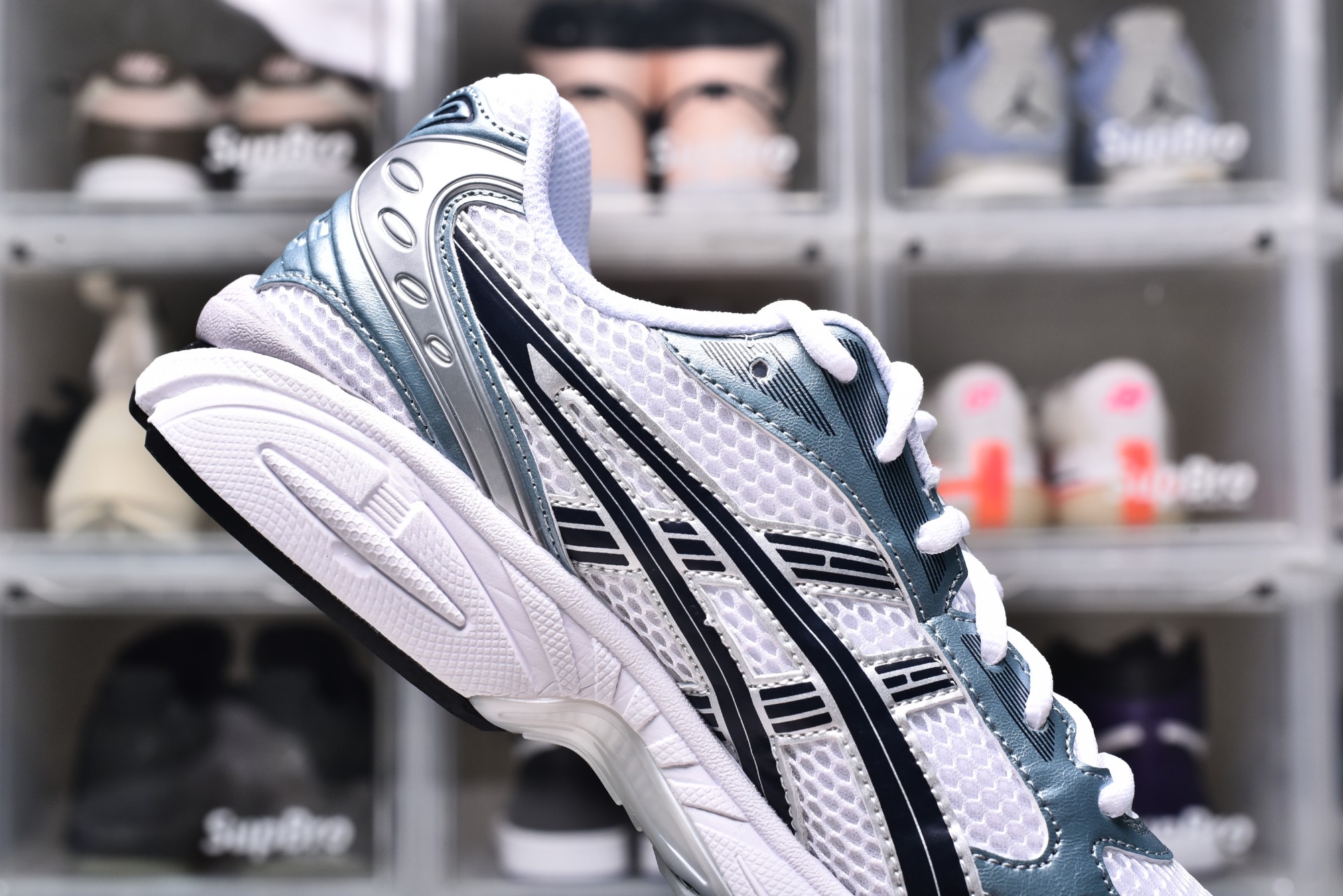 Gel Kayano 14 White Fjord Grey 2024