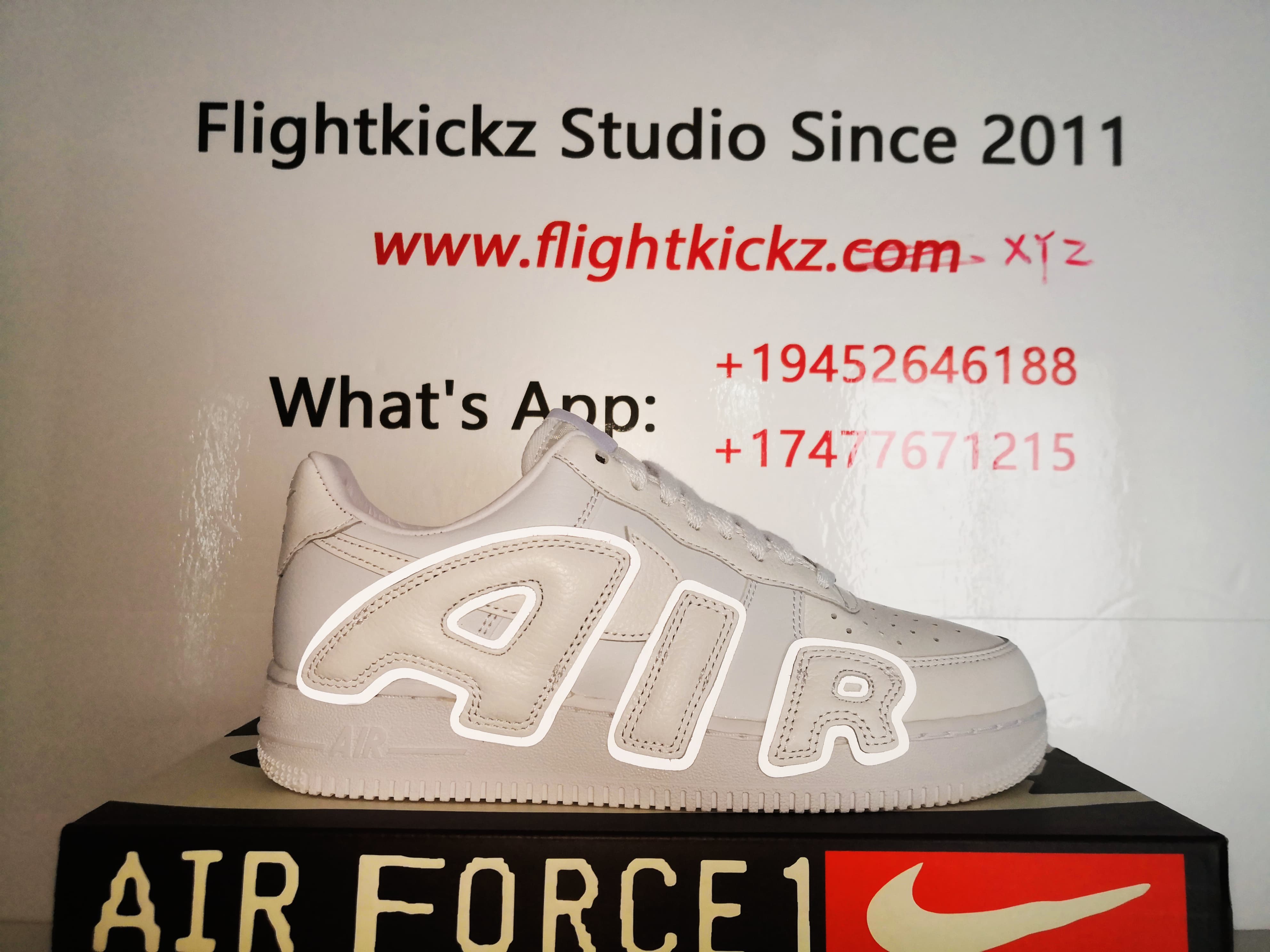 Cactus Plant Flea Market X Air Force 1 Low Premium White 2020 (LN5 A1 Batch)
