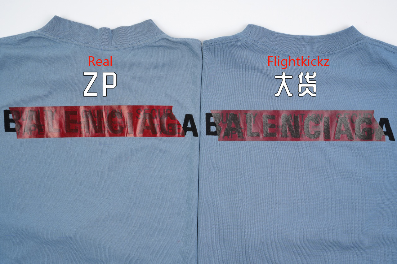 Balanciag@ Embroidery Adhesive Tee
