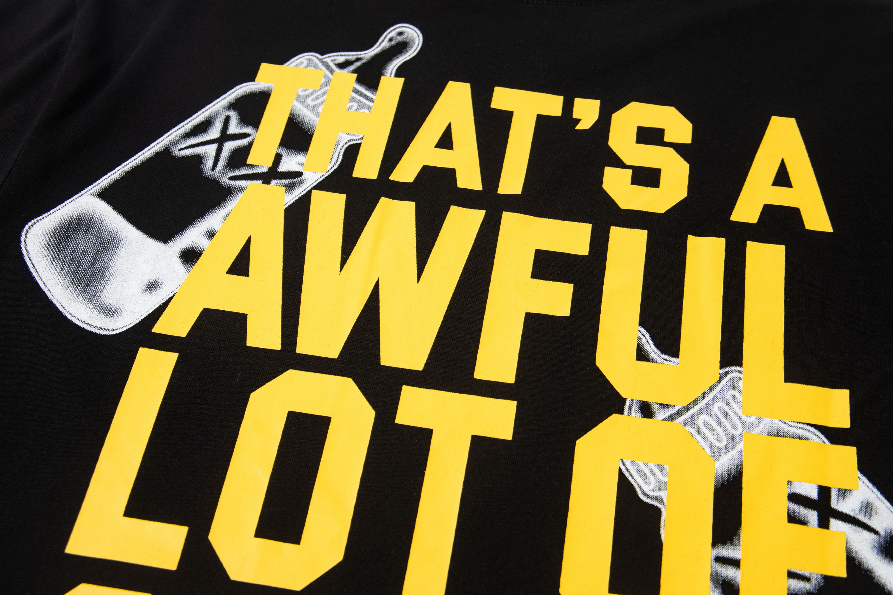 THAT’S A AWFUL LOT OF COUGH SYRUP Baby Bottle Tee